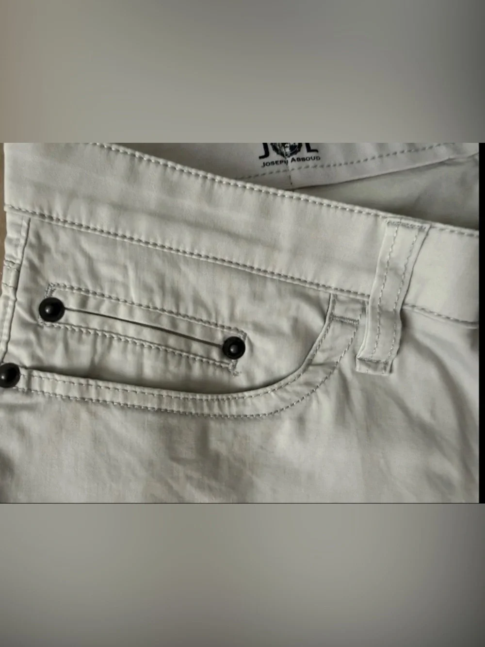 Joe Joseph Abboud Men’s Lightweight Extreme Slim Fit Cotton Blend Pants 33X30